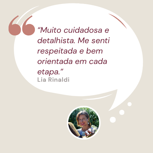 “Me senti acolhida desde o primeiro atendimento. Explica tudo com muita clareza e calma.” (7)